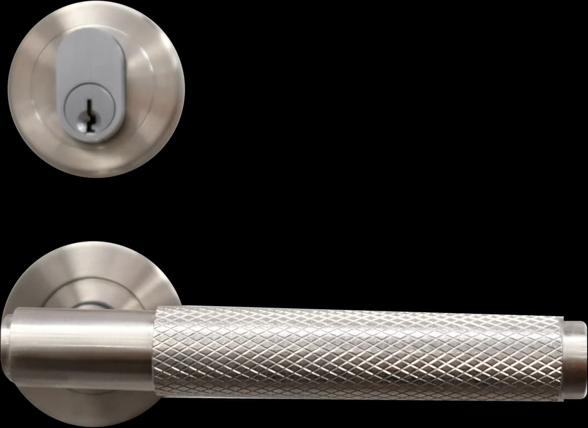 Skylatch 570V door furniture with key cylinder and handle